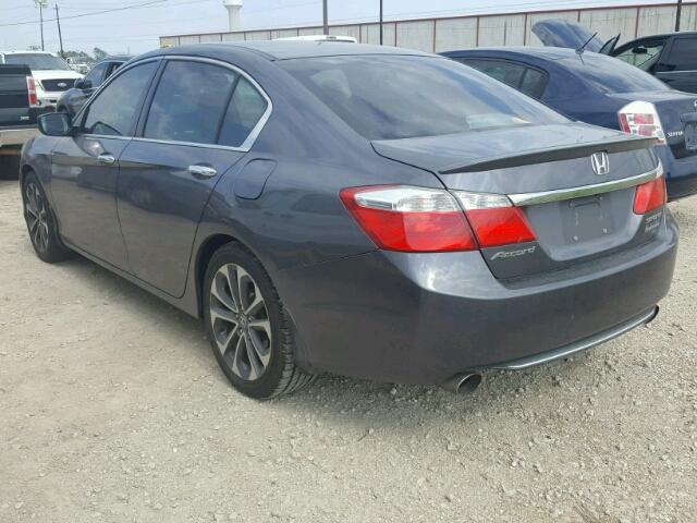 1HGCR2F52FA107752 - 2015 HONDA ACCORD SPO GRAY photo 3