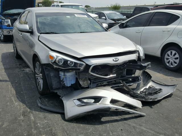 KNALN4D72E5164824 - 2014 KIA CADENZA PR SILVER photo 1