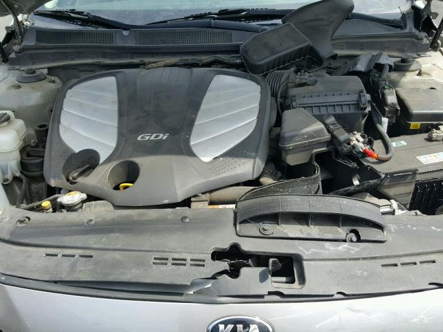 KNALN4D72E5164824 - 2014 KIA CADENZA PR SILVER photo 7