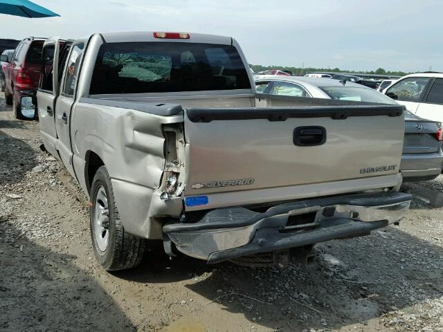 2GCEC13T251226321 - 2005 CHEVROLET SILVERADO SILVER photo 3