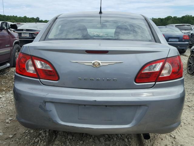 1C3LC46K87N633500 - 2007 CHRYSLER SEBRING BLUE photo 10