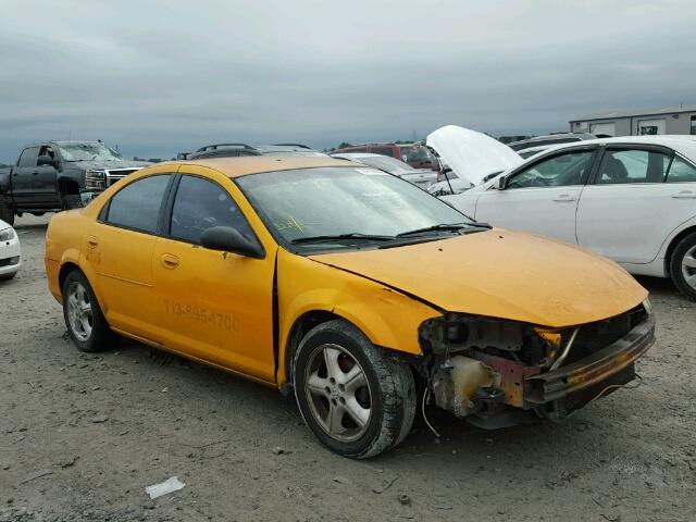 1B3EL46X86N127536 - 2006 DODGE STRATUS SX ORANGE photo 1