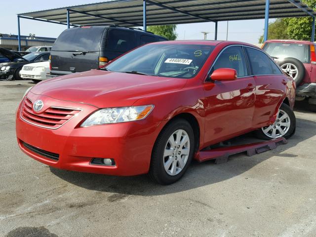 4T4BE46K29R053901 - 2009 TOYOTA CAMRY BASE RED photo 2