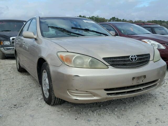 4T1BF32K02U506622 - 2002 TOYOTA CAMRY LE BEIGE photo 1