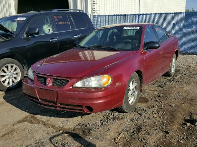 1G2NF52E94M665766 - 2004 PONTIAC GRAND AM S Qırmızı foto 2