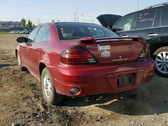 1G2NF52E94M665766 - 2004 PONTIAC GRAND AM S Qırmızı foto 3