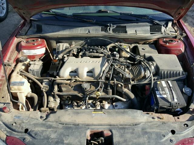 1G2NF52E94M665766 - 2004 PONTIAC GRAND AM S Qırmızı foto 7