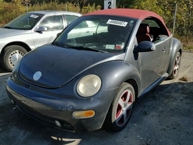 3VWCM31YX5M356173 - 2005 VOLKSWAGEN NEW BEETLE TWO TONE photo 2