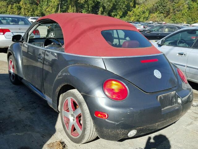 3VWCM31YX5M356173 - 2005 VOLKSWAGEN NEW BEETLE 双色 照片 3