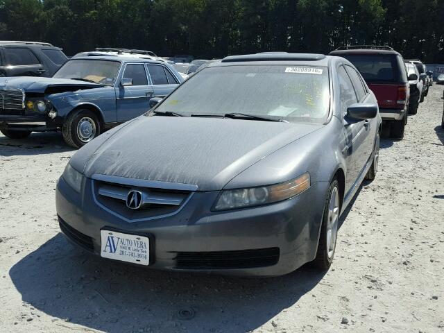 19UUA66205A000917 - 2005 ACURA TL GRAY photo 2