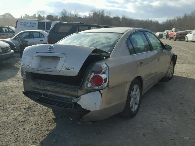 1N4AL11D55N424194 - 2005 NISSAN ALTIMA S TAN photo 4