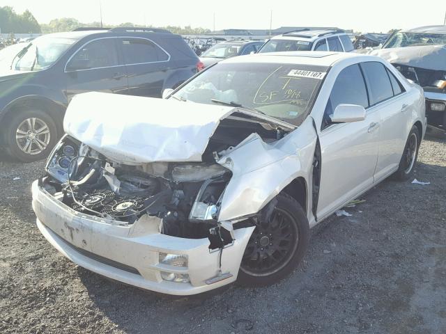 1G6DC67A350190526 - 2005 CADILLAC STS WHITE photo 2