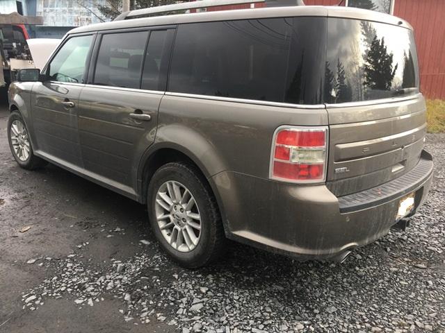 2FMHK6C87DBD31420 - 2013 FORD FLEX SEL BROWN photo 3