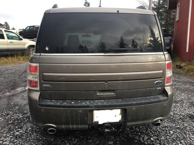 2FMHK6C87DBD31420 - 2013 FORD FLEX SEL BROWN photo 4