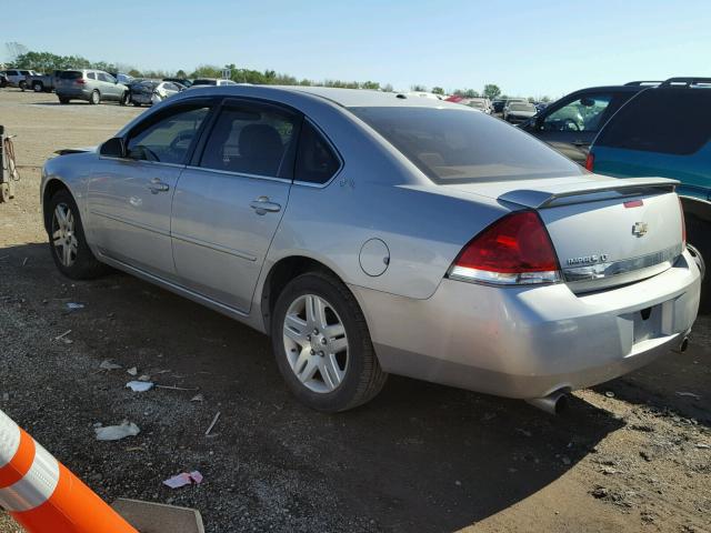 2G1WC58R179171740 - 2007 CHEVROLET IMPALA LT SILVER photo 3