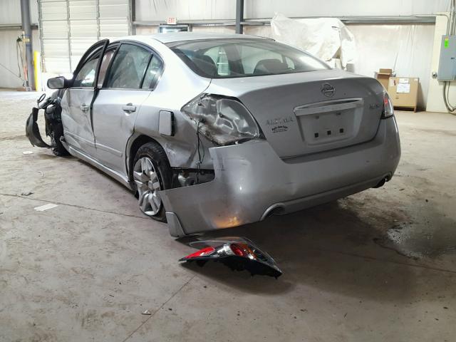 1N4AL2AP7CN567340 - 2012 NISSAN ALTIMA BAS SILVER photo 3