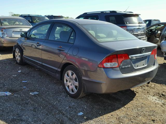 19XFA1F53BE005994 - 2011 HONDA CIVIC GRAY photo 3