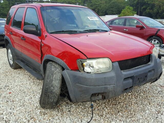 1FMYU03192KC73775 - 2002 FORD ESCAPE RED photo 1