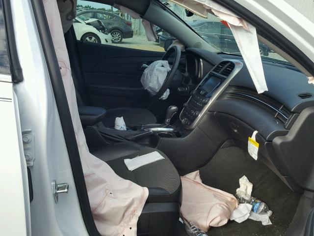 1G11C5SL5FF348813 - 2015 CHEVROLET MALIBU 1LT WHITE photo 5
