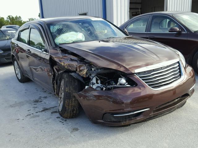 1C3CCBBB0CN283431 - 2012 CHRYSLER 200 TOURIN BROWN photo 1