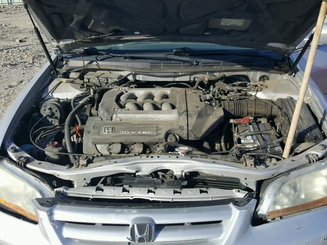 1HGCG16572A045257 - 2002 HONDA ACCORD EX SILVER photo 7