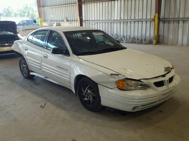 1G2NF52T51M596374 - 2001 PONTIAC GRAND AM S 白色 照片 1