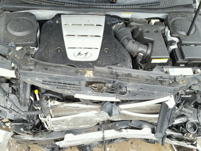 KMHFC46F67A216715 - 2007 HYUNDAI AZERA SE SILVER photo 7