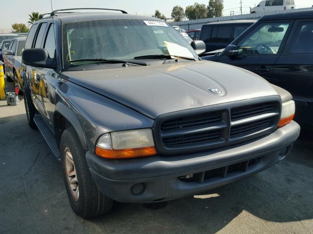 1D4HR38N53F620289 - 2003 DODGE DURANGO SP GRAY photo 1