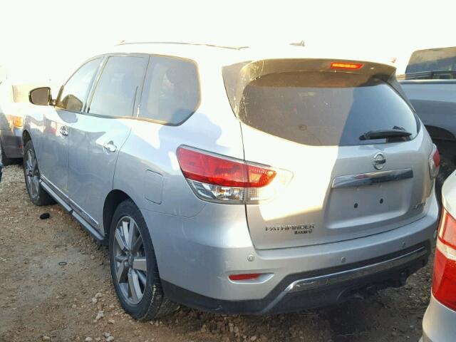 5N1AR2MN3DC652431 - 2013 NISSAN PATHFINDER SILVER photo 3