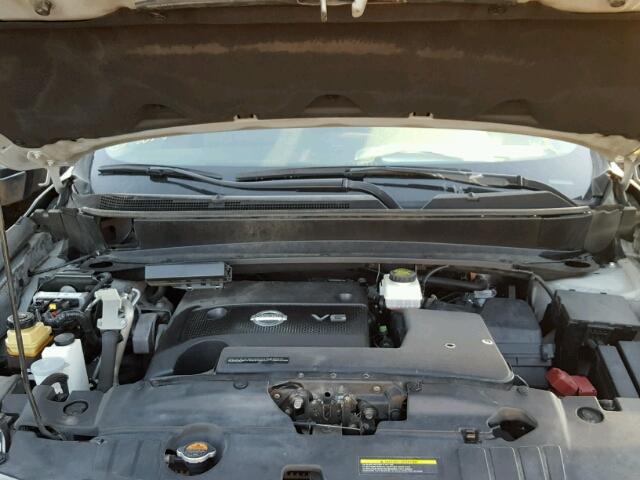 5N1AR2MN3DC652431 - 2013 NISSAN PATHFINDER SILVER photo 7