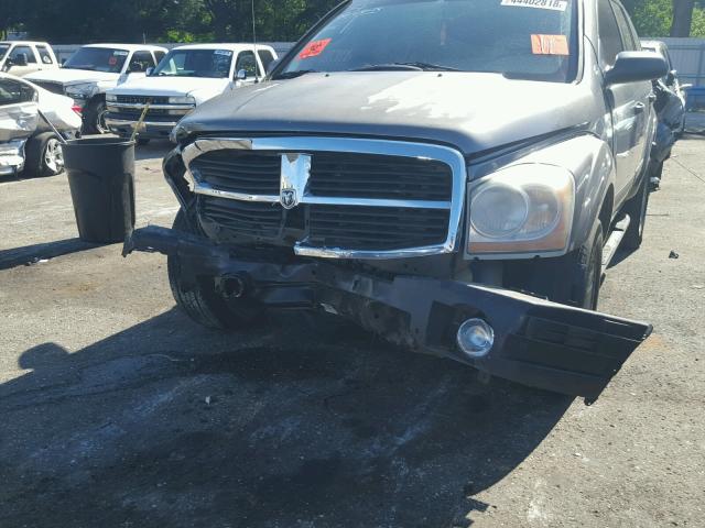 1D4HD38N26F125034 - 2006 DODGE DURANGO SX SILVER photo 9