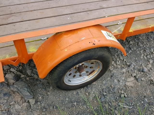 4YMUL081X6V005303 - 2006 CARR TRAILER ORANGE photo 8