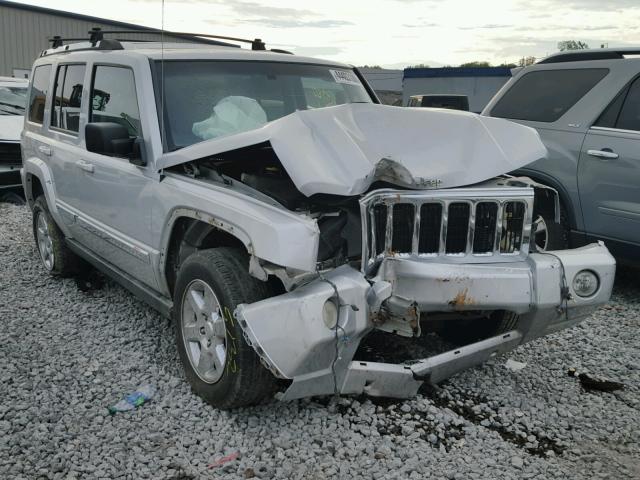1J8HG582X6C276087 - 2006 JEEP COMMANDER SILVER photo 1