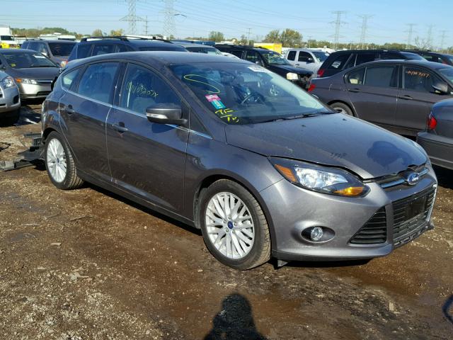 1FADP3N2XEL262970 - 2014 FORD FOCUS GRAY photo 1