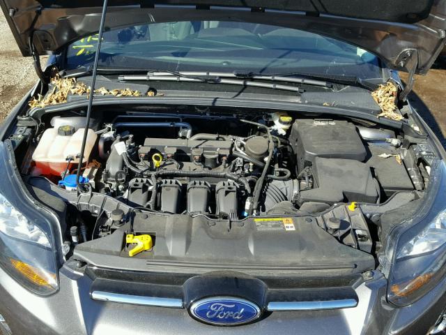 1FADP3N2XEL262970 - 2014 FORD FOCUS GRAY photo 7