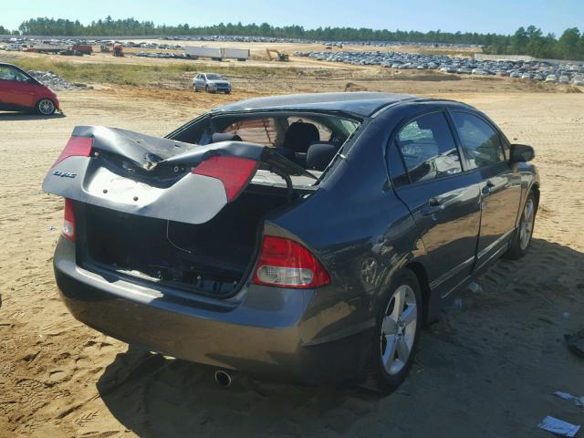 2HGFA16679H525091 - 2009 HONDA CIVIC GRAY photo 4