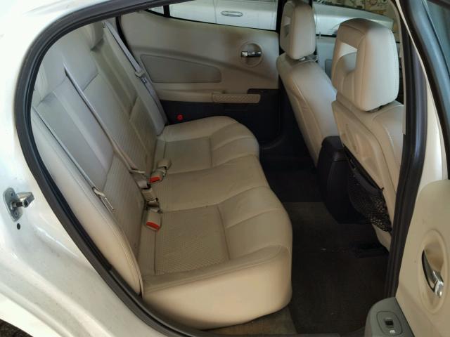 2G2WR524341225234 - 2004 PONTIAC GRAND PRIX WHITE photo 6