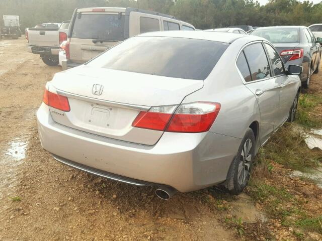 1HGCR2F30DA097914 - 2013 HONDA ACCORD LX SILVER photo 4