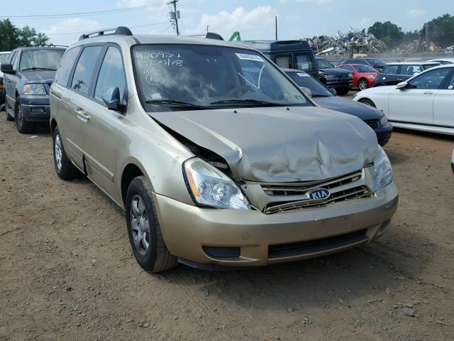 KNDMB233886217740 - 2008 KIA SEDONA EX GOLD photo 1