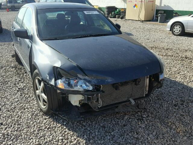 1HGCM56885A016431 - 2005 HONDA ACCORD EX BLUE photo 1