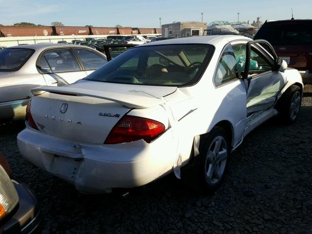 19UYA42621A034687 - 2001 ACURA 3.2CL WHITE photo 4