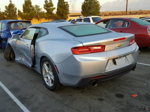 1G1FB1RS1H0212389 - 2017 CHEVROLET CAMARO LT SILVER photo 3