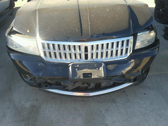 3LNHM26T77R617065 - 2007 LINCOLN MKZ BLACK photo 9