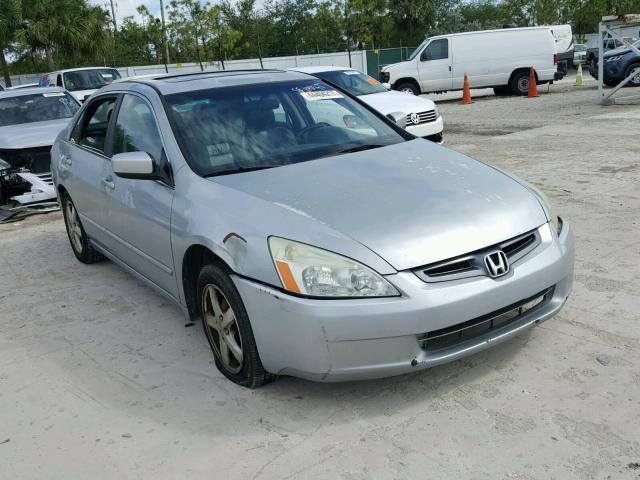 1HGCM56613A112753 - 2003 HONDA ACCORD EX GRAY photo 1