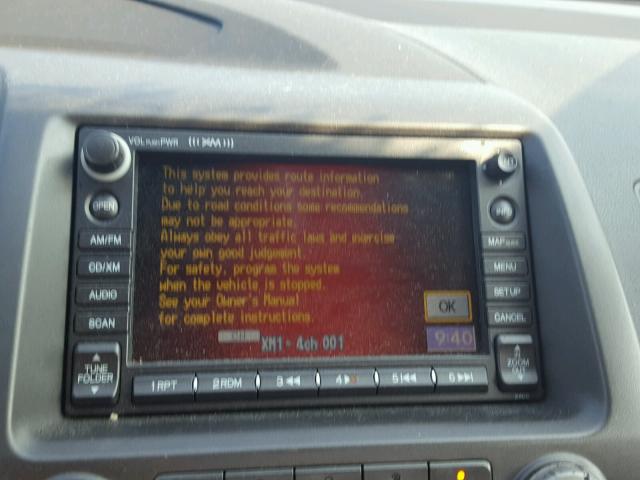 19XFA1F95BE027370 - 2011 HONDA CIVIC EXL Qara foto 9