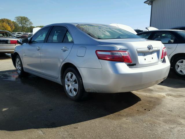 4T1BE46K69U277974 - 2009 TOYOTA CAMRY SILVER photo 3