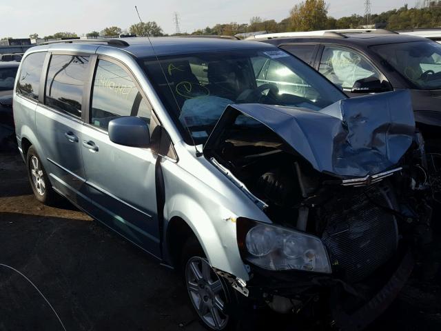 2A4RR5D13AR479335 - 2010 CHRYSLER TOWN & COU BLUE photo 1