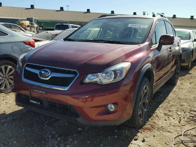 JF2GPAKC4D2901892 - 2013 SUBARU XV CROSSTR RED photo 2