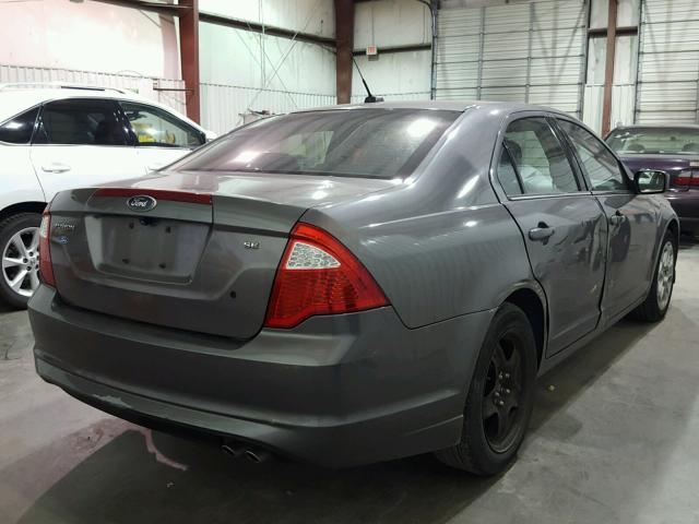 3FAHP0HA6AR389889 - 2010 FORD FUSION SE CHARCOAL photo 4