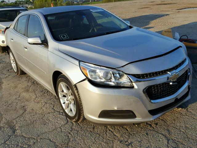 1G11C5SL8FU132353 - 2015 CHEVROLET MALIBU 1LT SILVER photo 1